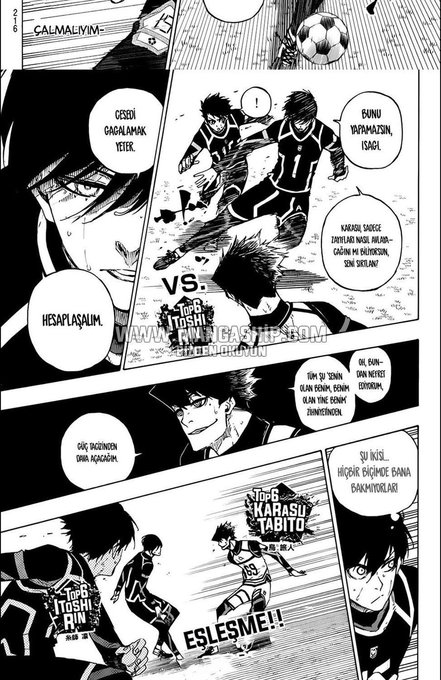 Blue Lock Bölüm 101 - Sayfa 13 manga oku