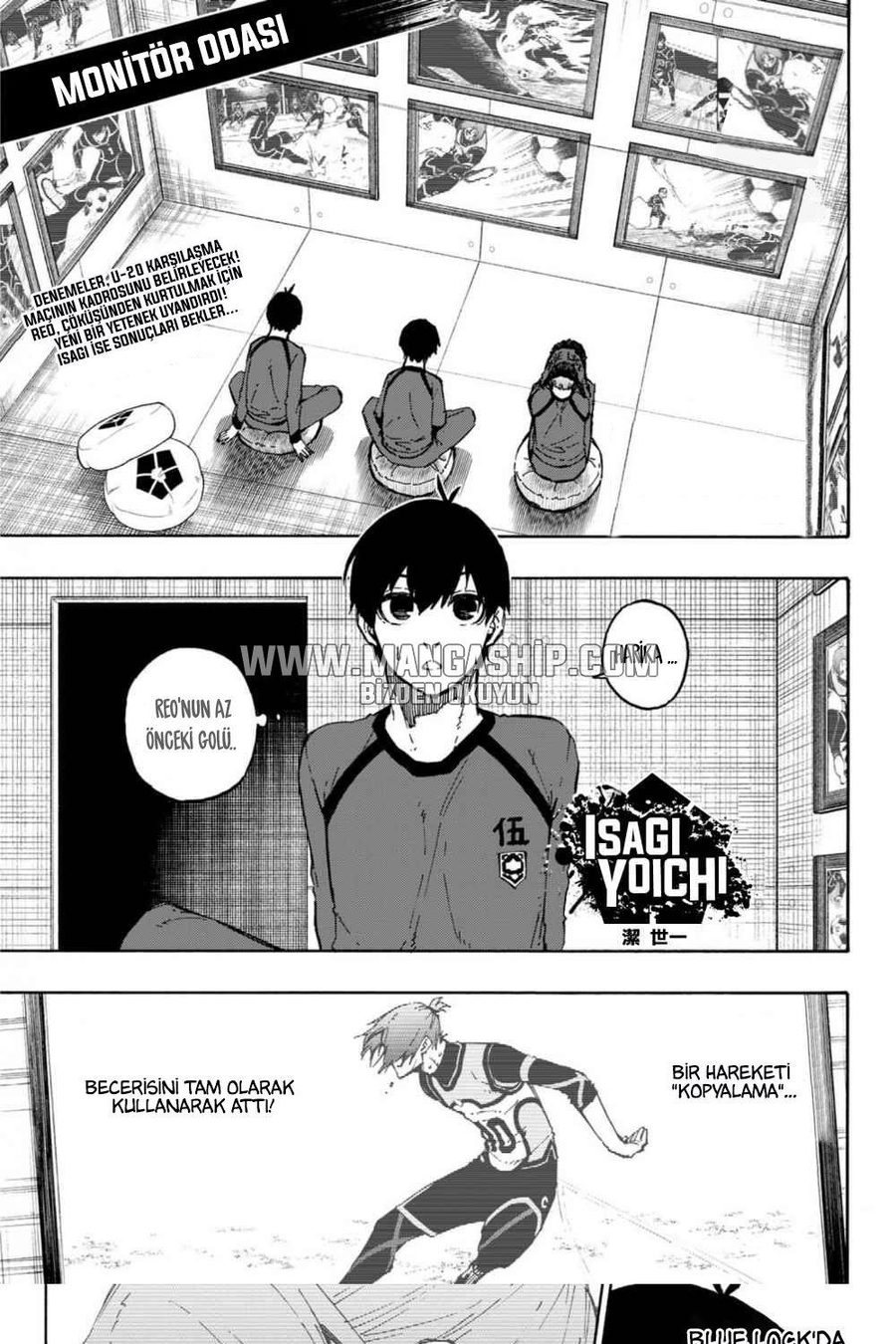Blue Lock Bölüm 107 - Sayfa 1 manga oku