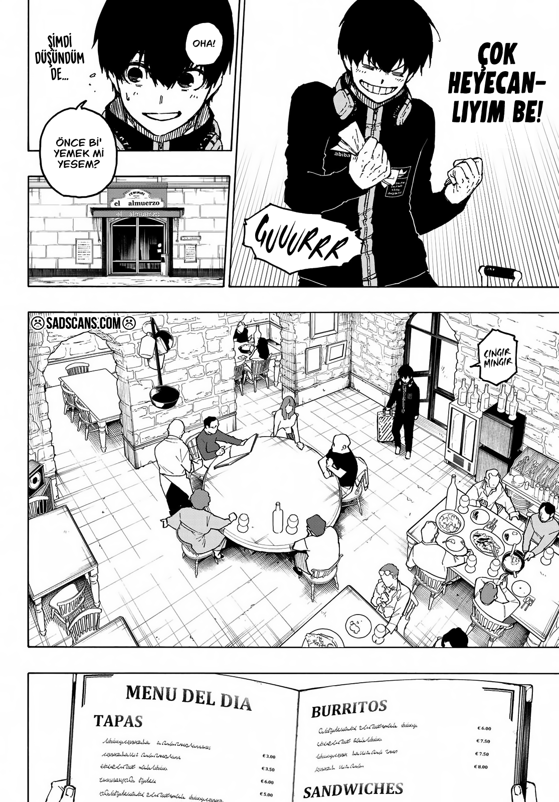 Blue Lock Bölüm 307 - Sayfa 6 manga oku