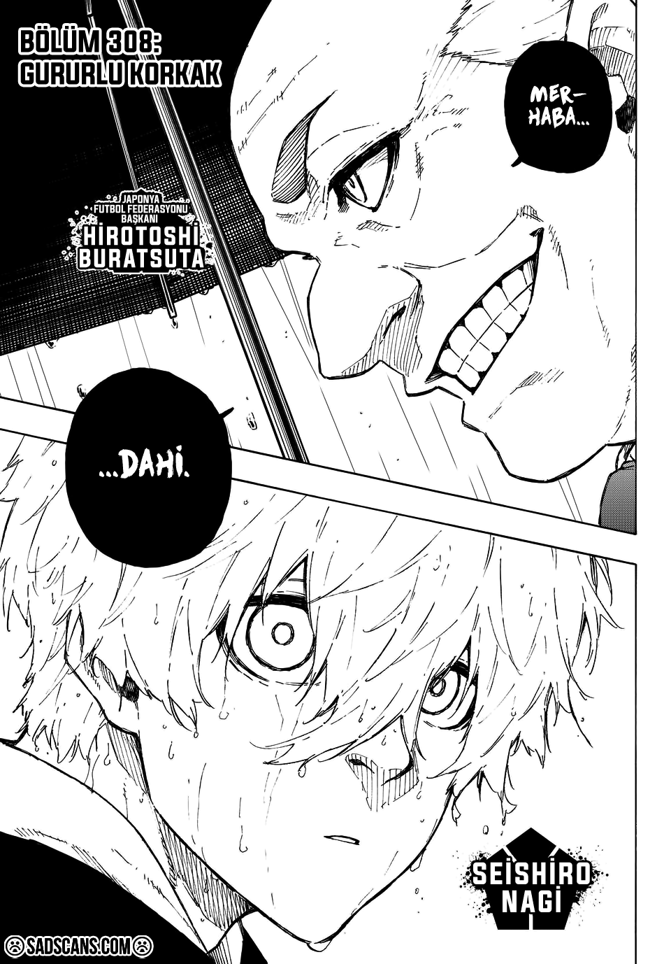 Blue Lock Bölüm 308 - Sayfa 1 manga oku