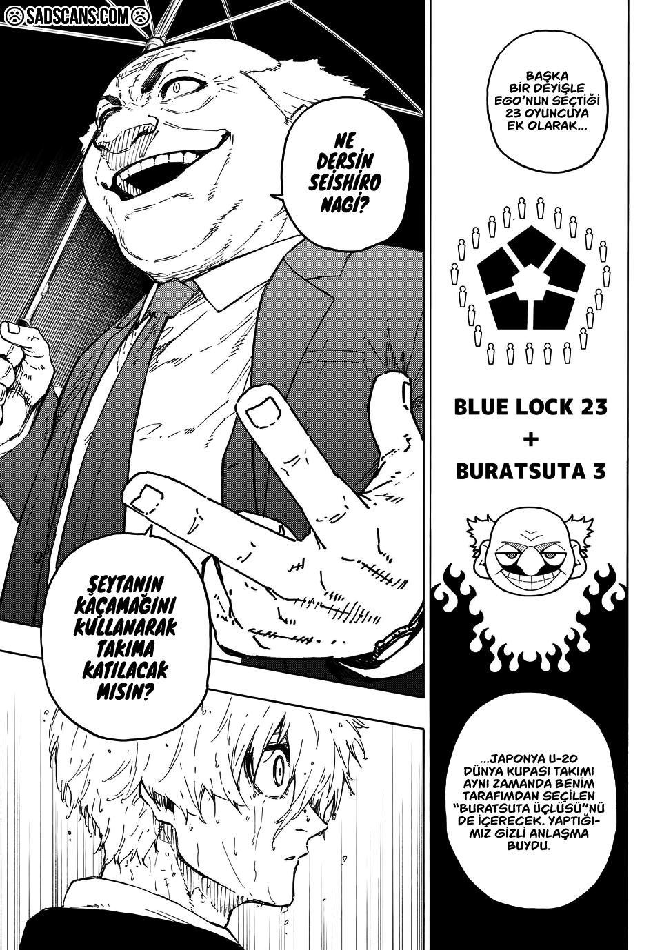 Blue Lock Bölüm 308 - Sayfa 6 manga oku