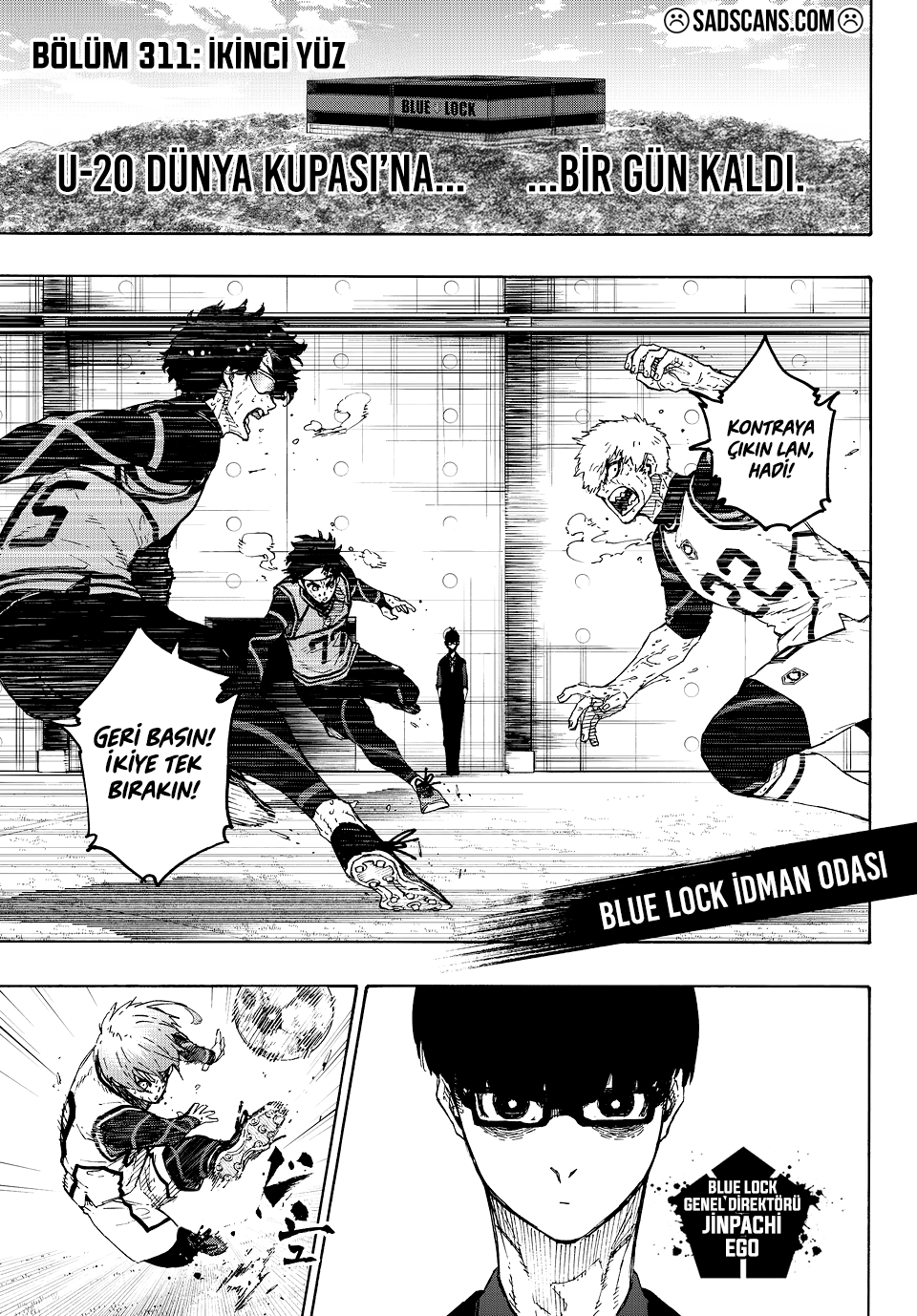 Blue Lock Bölüm 311 - Sayfa 1 manga oku
