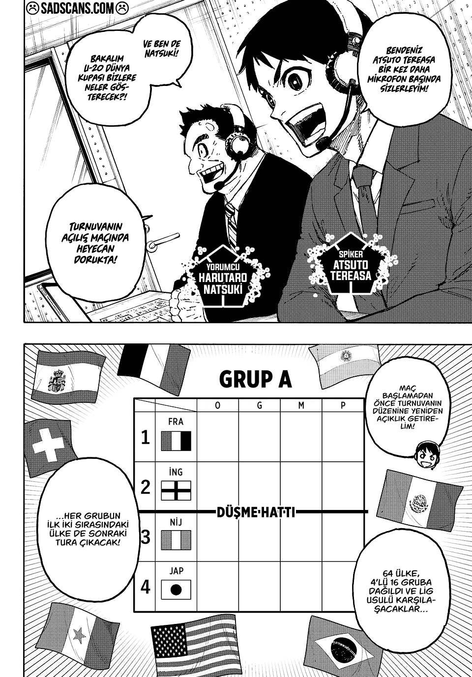 Blue Lock Bölüm 313 - Sayfa 3 manga oku