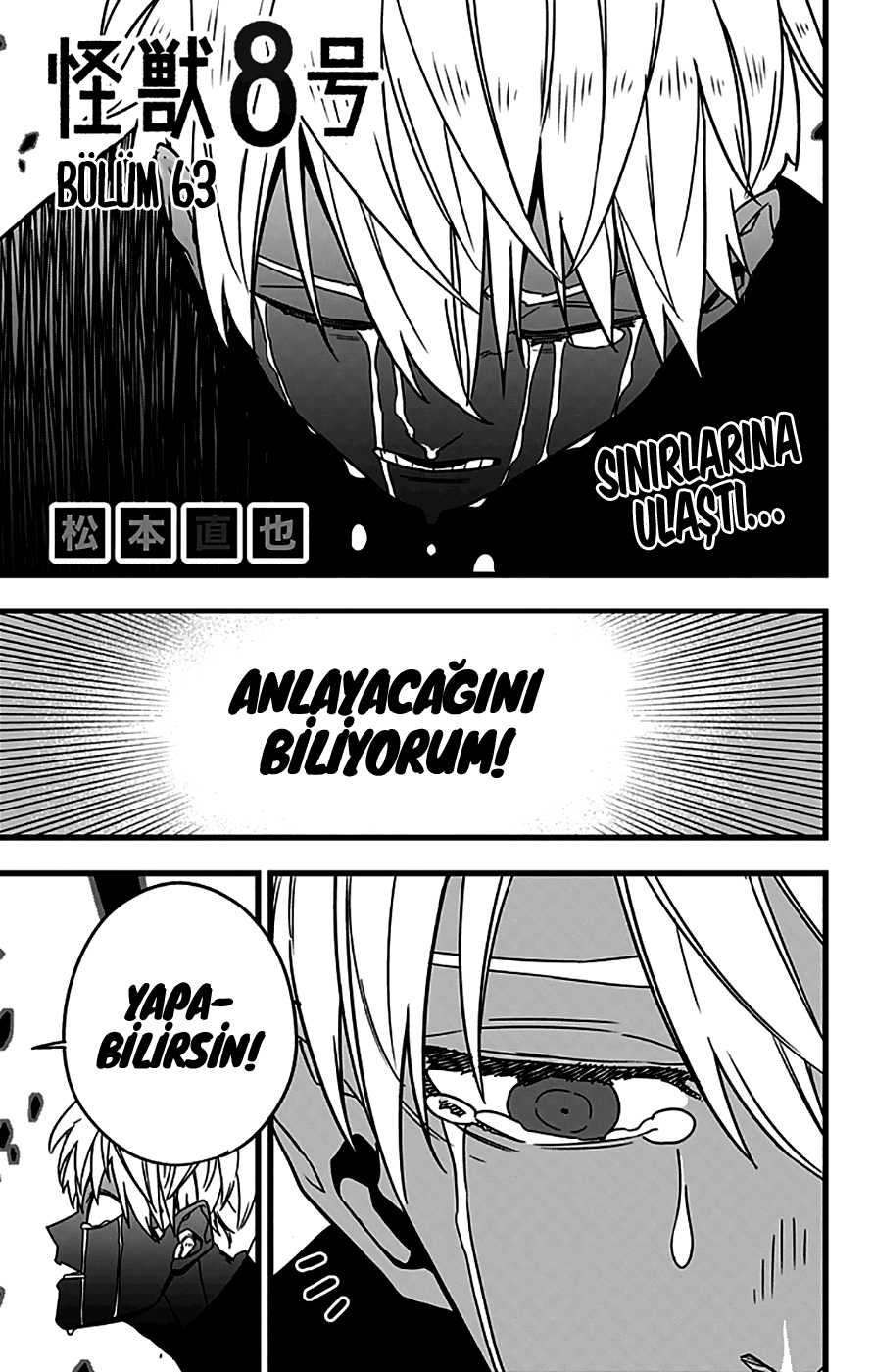 KAIJU NO.8 Bölüm 63 - Sayfa 1 manga oku