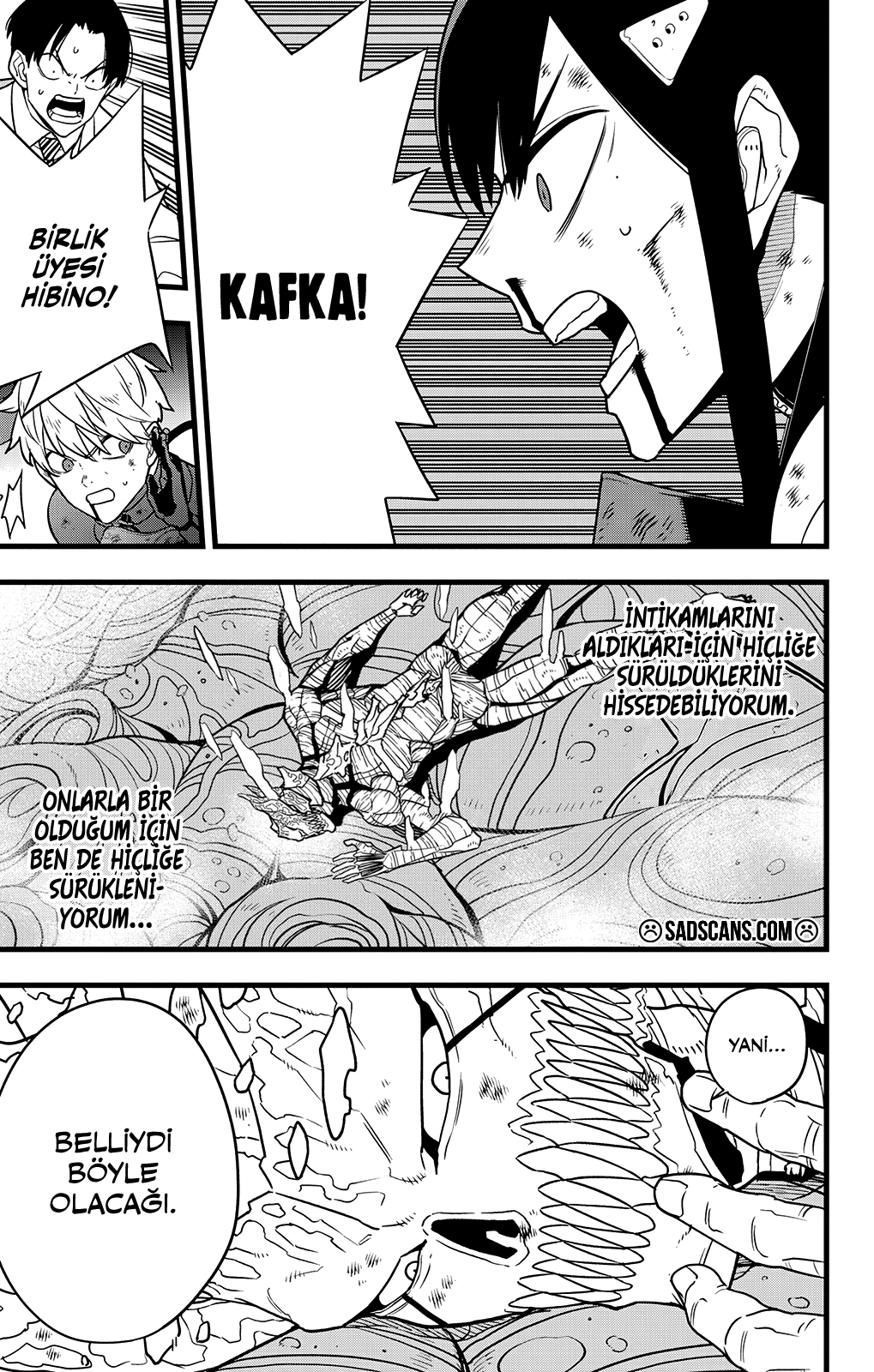KAIJU NO.8 Bölüm 128 - Sayfa 8 manga oku