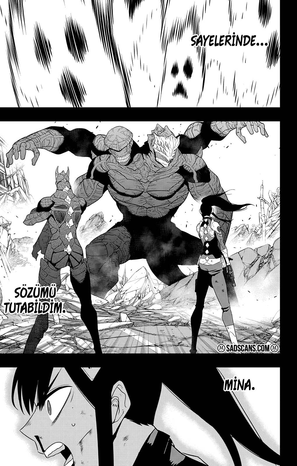KAIJU NO.8 Bölüm 128 - Sayfa 10 manga oku