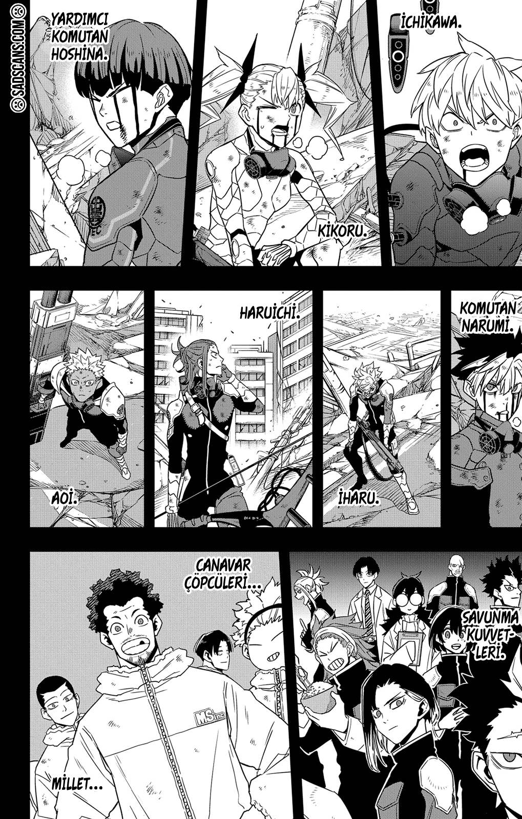 KAIJU NO.8 Bölüm 128 - Sayfa 11 manga oku