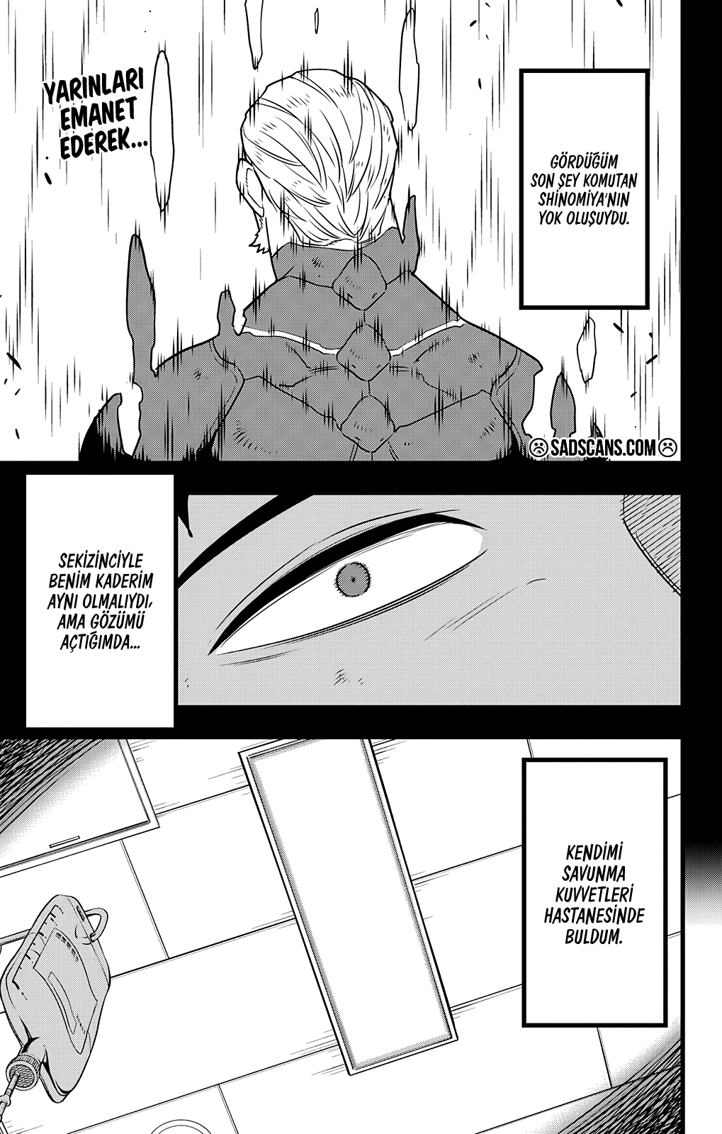 KAIJU NO.8 Bölüm 129 - Sayfa 1 manga oku