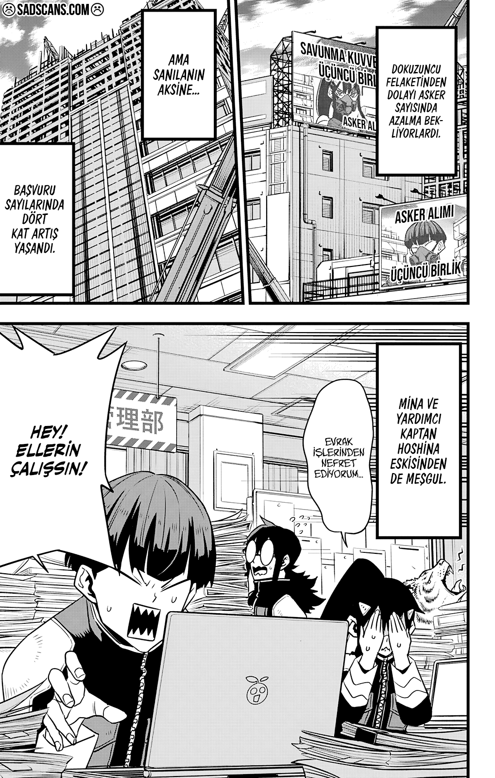 KAIJU NO.8 Bölüm 129 - Sayfa 26 manga oku