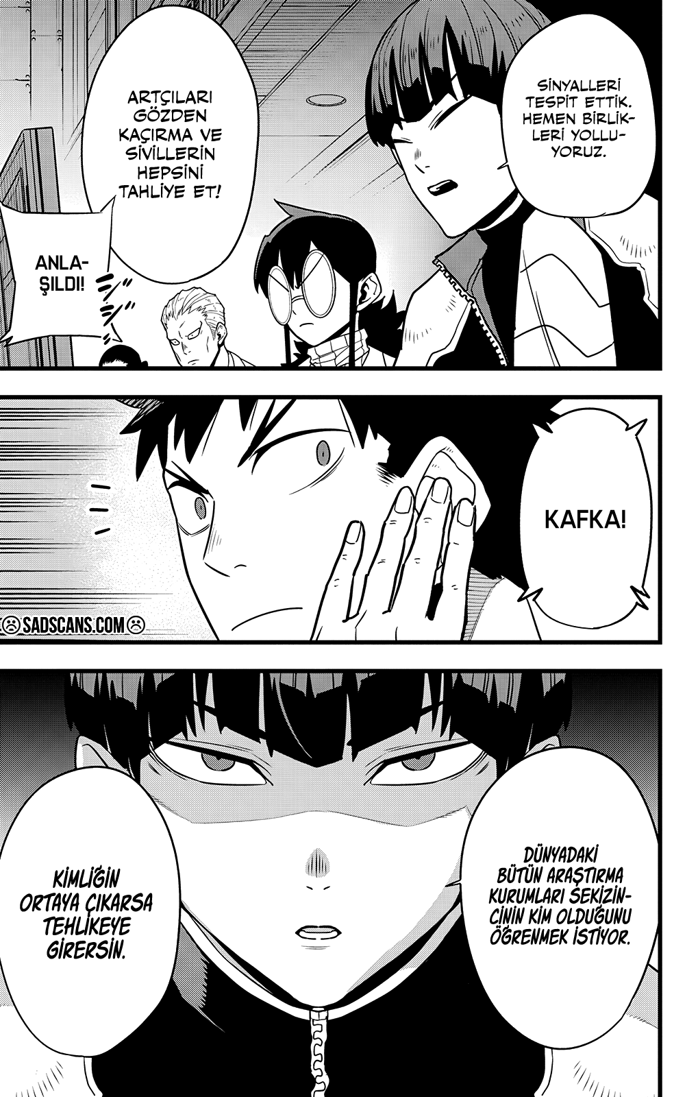 KAIJU NO.8 Bölüm 129 - Sayfa 34 manga oku