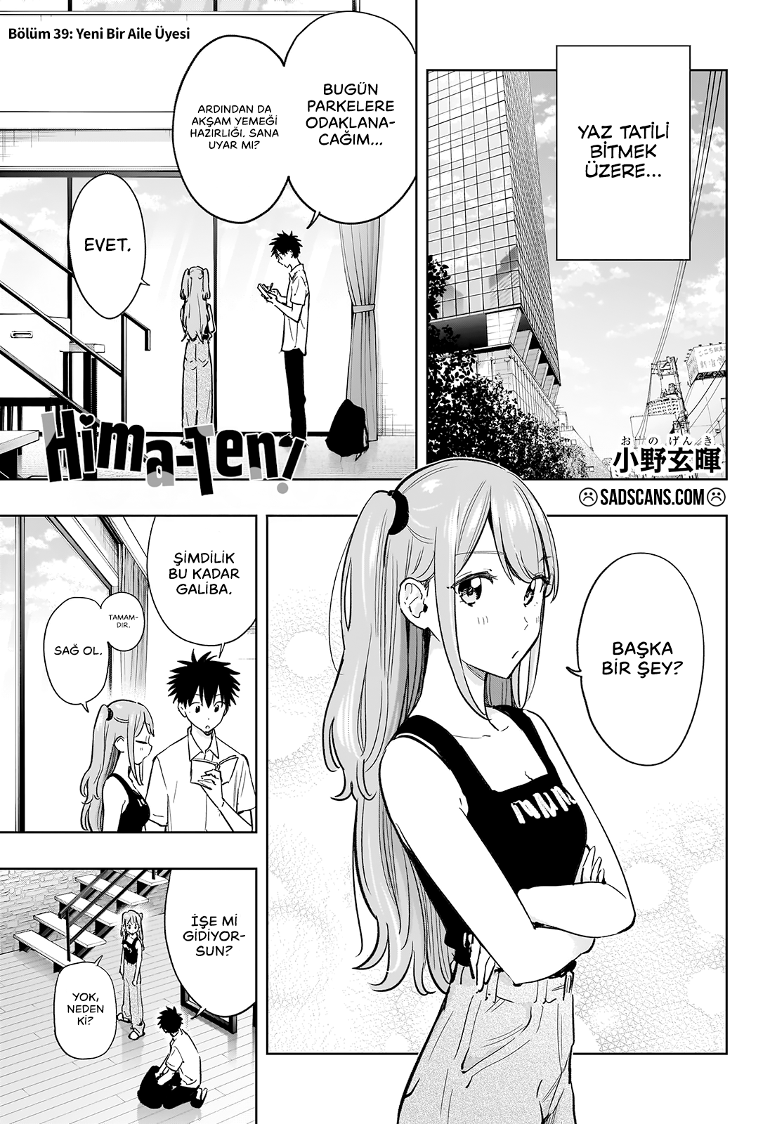 Hima-Ten! Bölüm 39 - Sayfa 1 manga oku