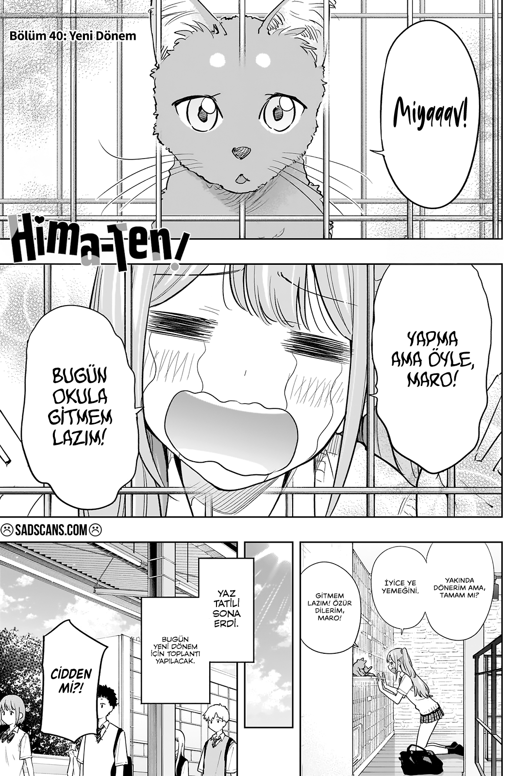 Hima-Ten! Bölüm 40 - Sayfa 1 manga oku