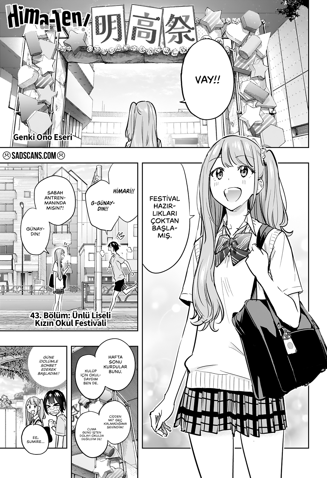 Hima-Ten! Bölüm 43 - Sayfa 1 manga oku