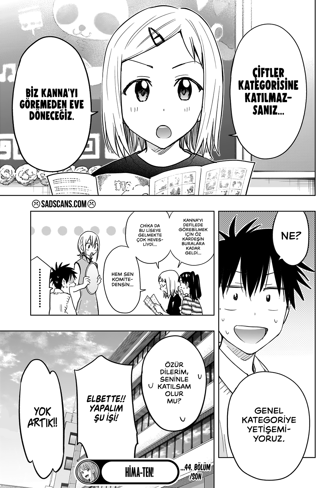 Hima-Ten! Bölüm 44 - Sayfa 21 manga oku