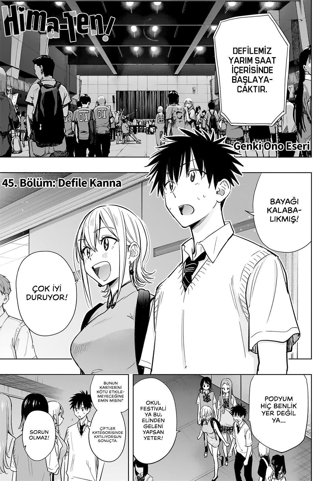 Hima-Ten! Bölüm 45 - Sayfa 1 manga oku