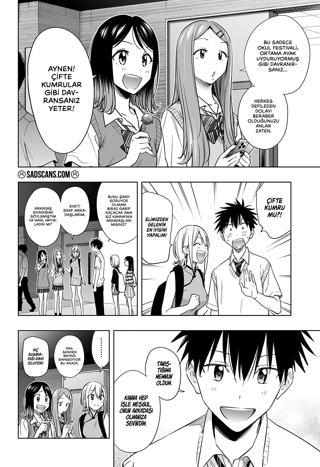 Hima-Ten! Bölüm 45 - Sayfa 3 manga oku