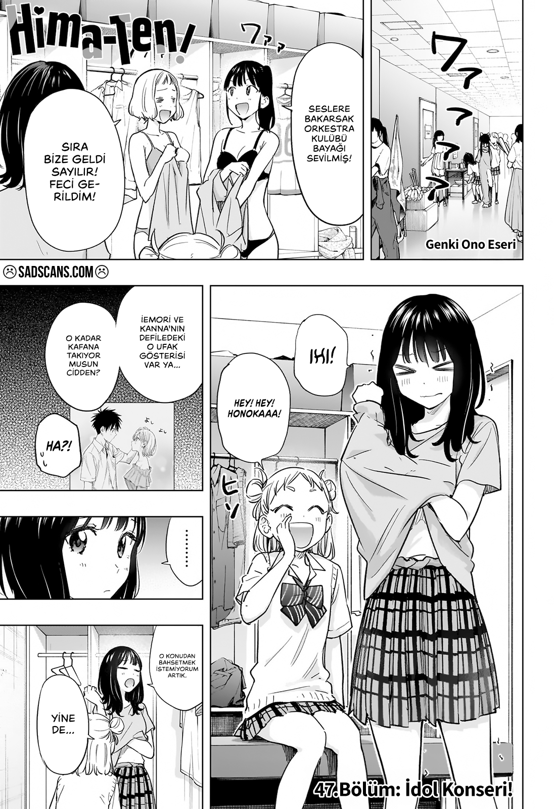 Hima-Ten! Bölüm 47 - Sayfa 1 manga oku