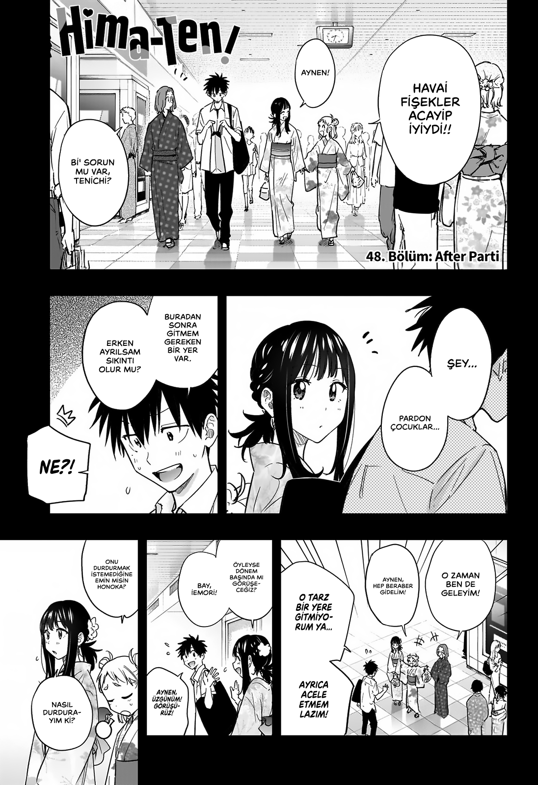 Hima-Ten! Bölüm 48 - Sayfa 1 manga oku