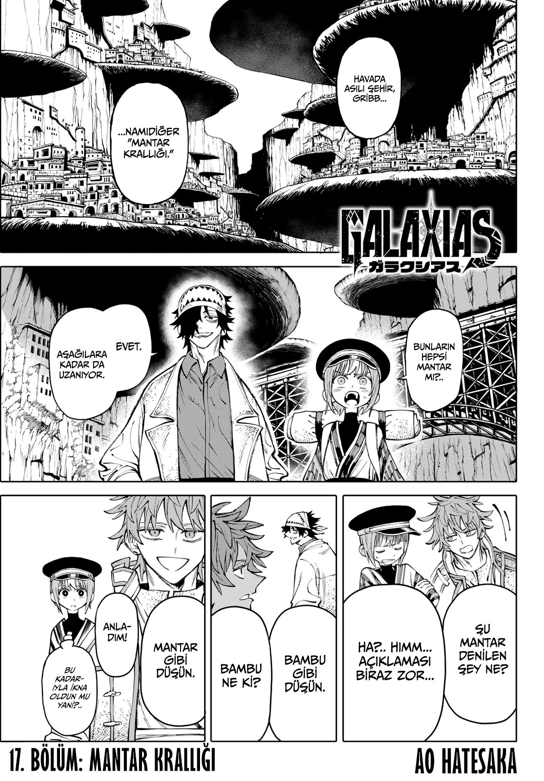 Galaxias Bölüm 17 - Sayfa 1 manga oku