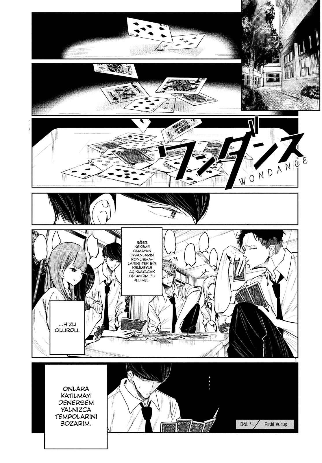 Wandance Bölüm 4 - Sayfa 1 manga oku