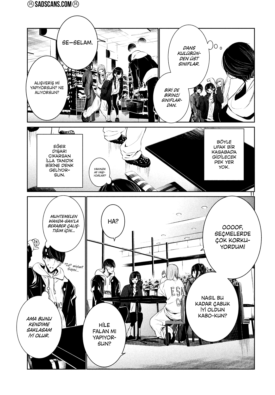 Wandance Bölüm 4 - Sayfa 12 manga oku