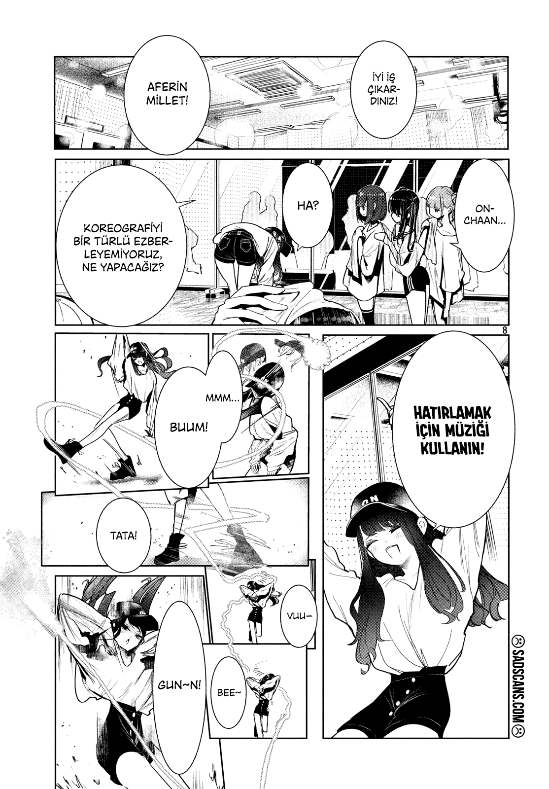 Wandance Bölüm 5 - Sayfa 8 manga oku
