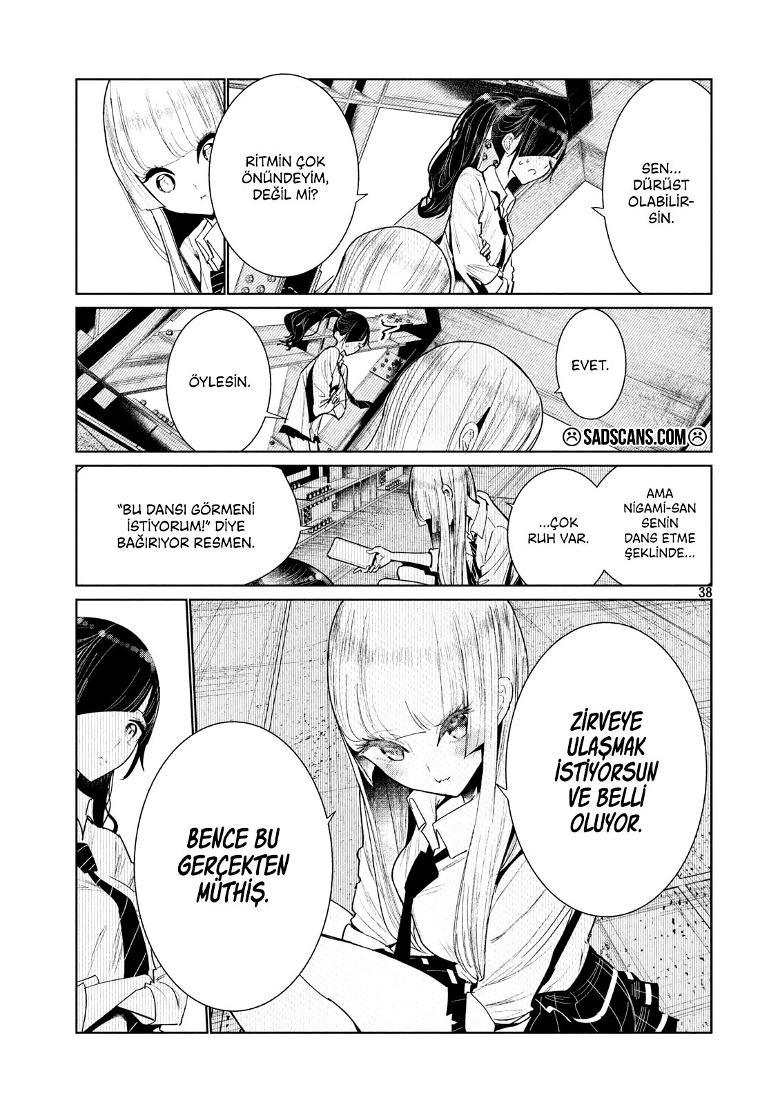 Wandance Bölüm 5 - Sayfa 38 manga oku