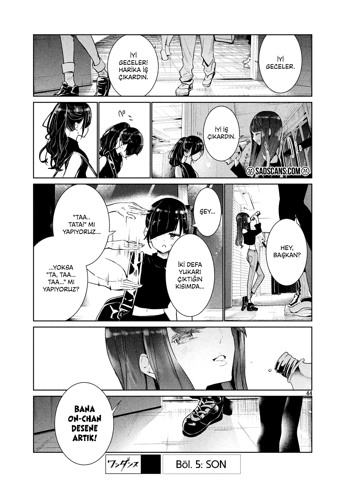 Wandance Bölüm 5 - Sayfa 44 manga oku