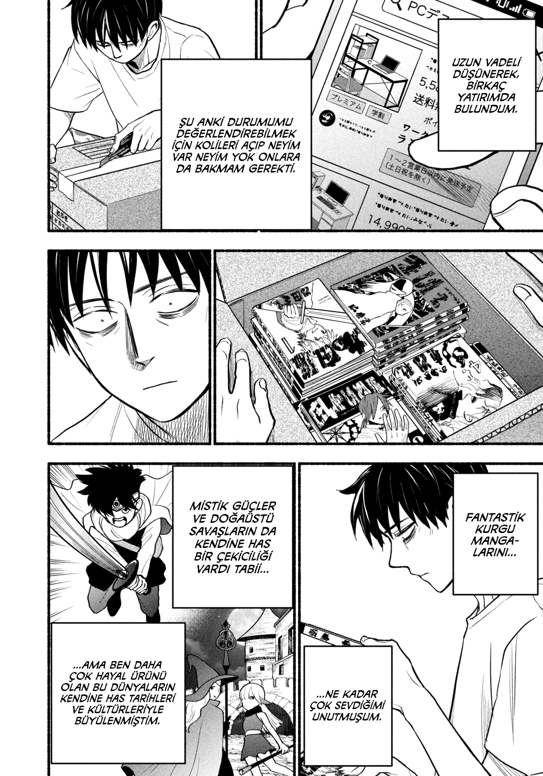 Telework Yotabanashi Bölüm 1 - Sayfa 6 manga oku