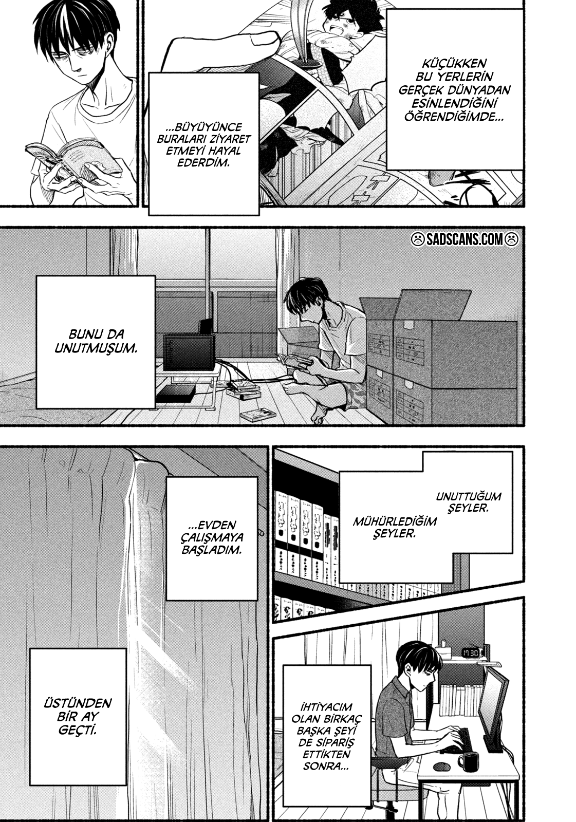 Telework Yotabanashi Bölüm 1 - Sayfa 7 manga oku