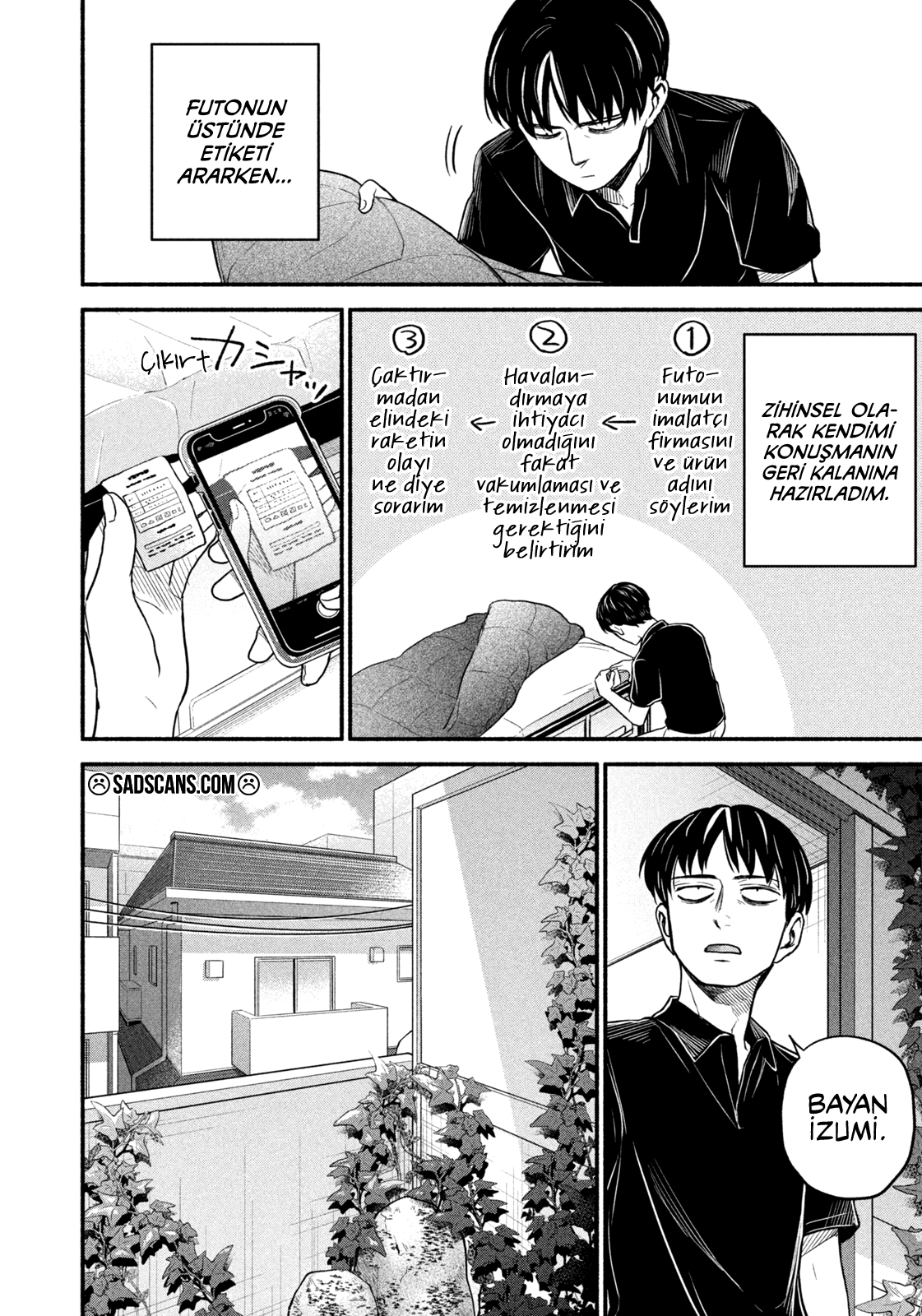 Telework Yotabanashi Bölüm 3 - Sayfa 5 manga oku