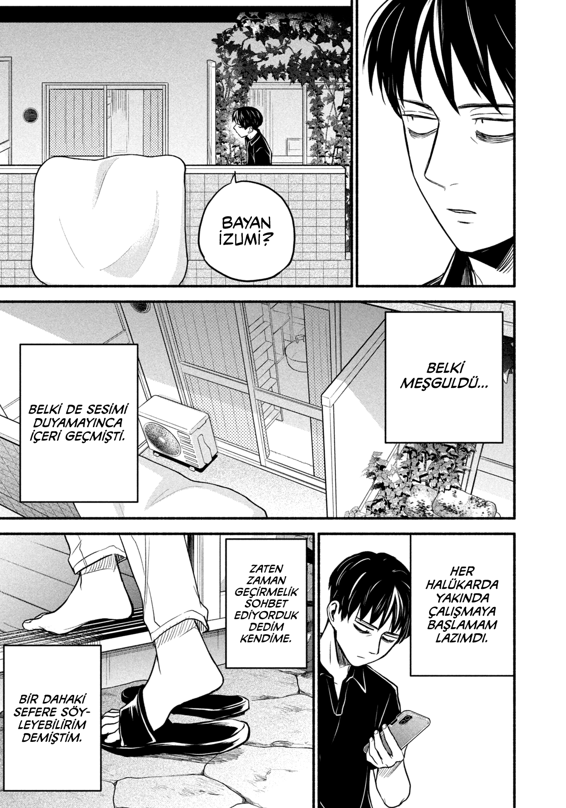 Telework Yotabanashi Bölüm 3 - Sayfa 6 manga oku