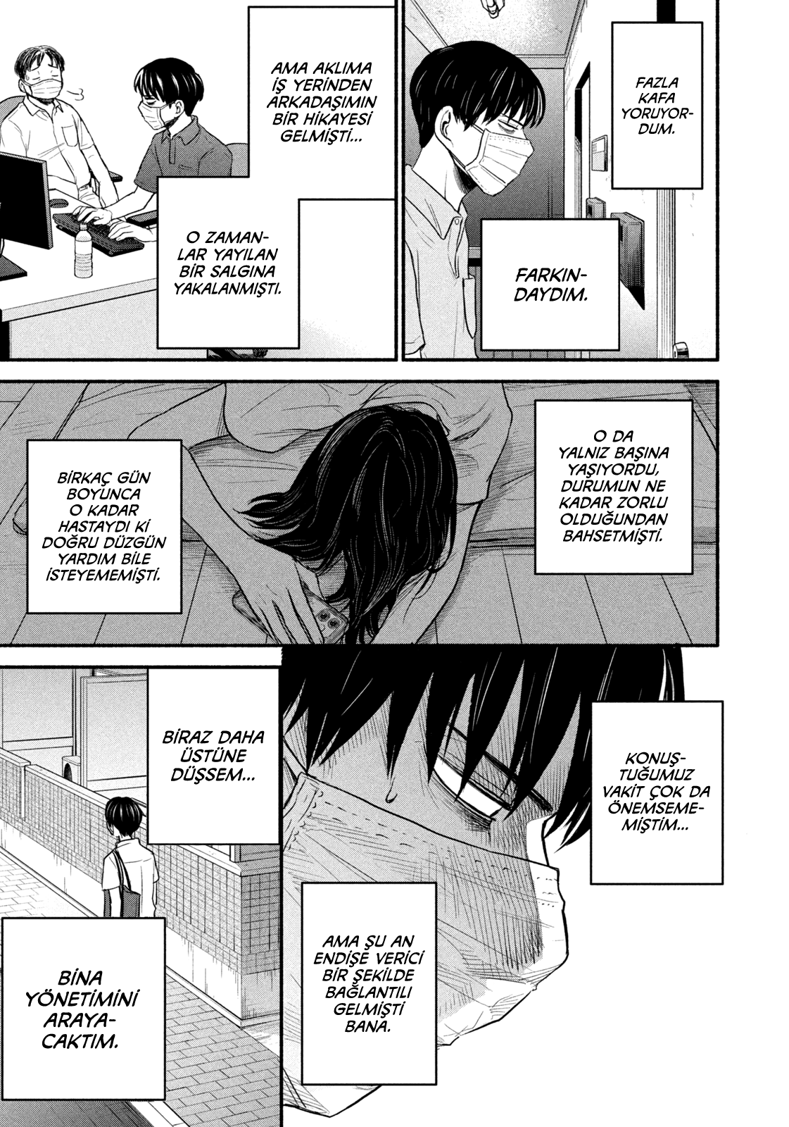 Telework Yotabanashi Bölüm 4 - Sayfa 8 manga oku