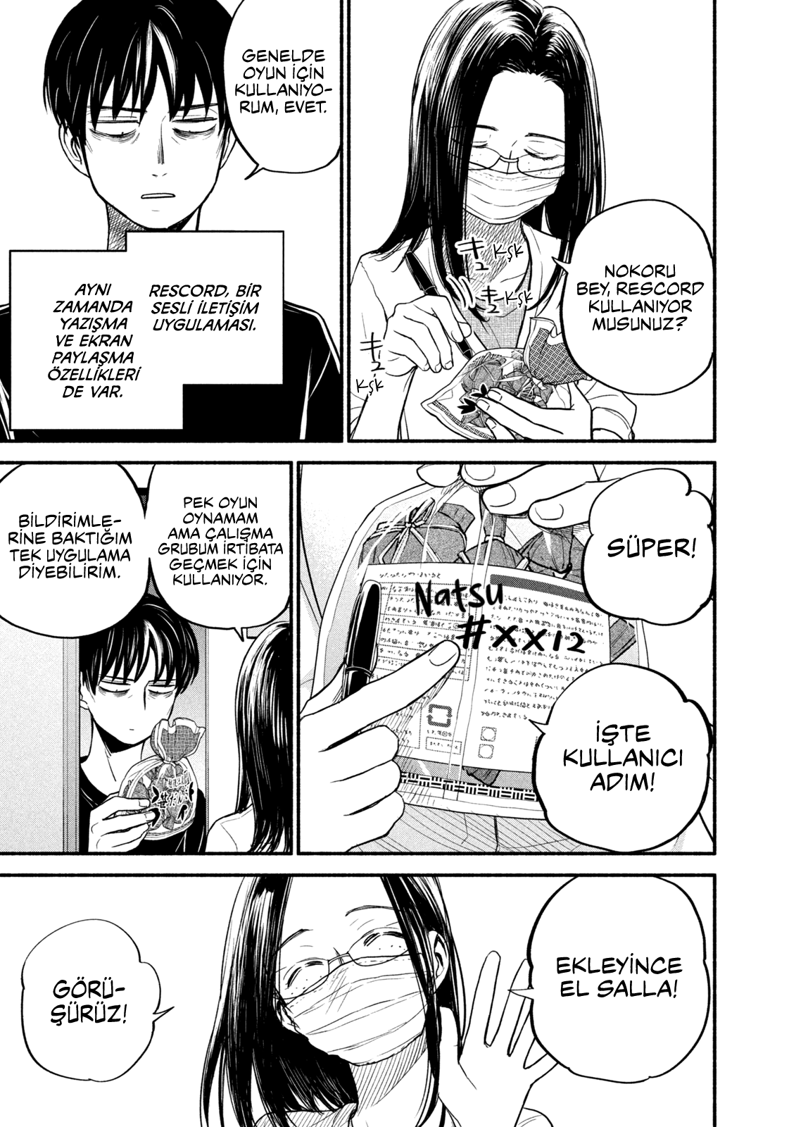 Telework Yotabanashi Bölüm 5 - Sayfa 8 manga oku