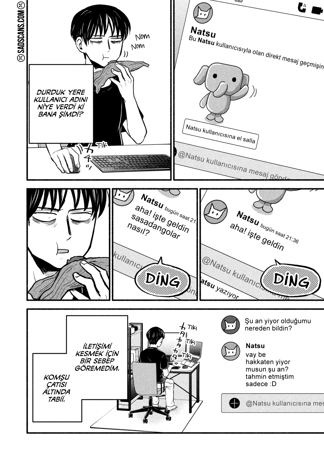 Telework Yotabanashi Bölüm 5 - Sayfa 9 manga oku