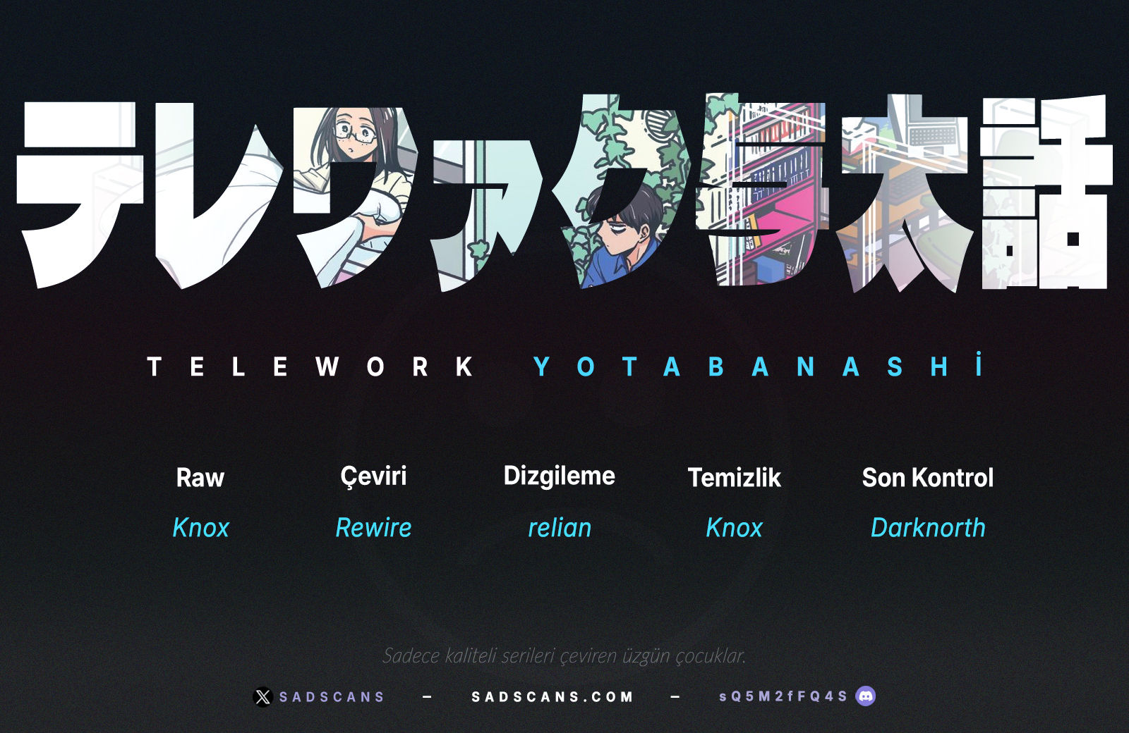 Telework Yotabanashi Bölüm 6 - Sayfa 2 manga oku