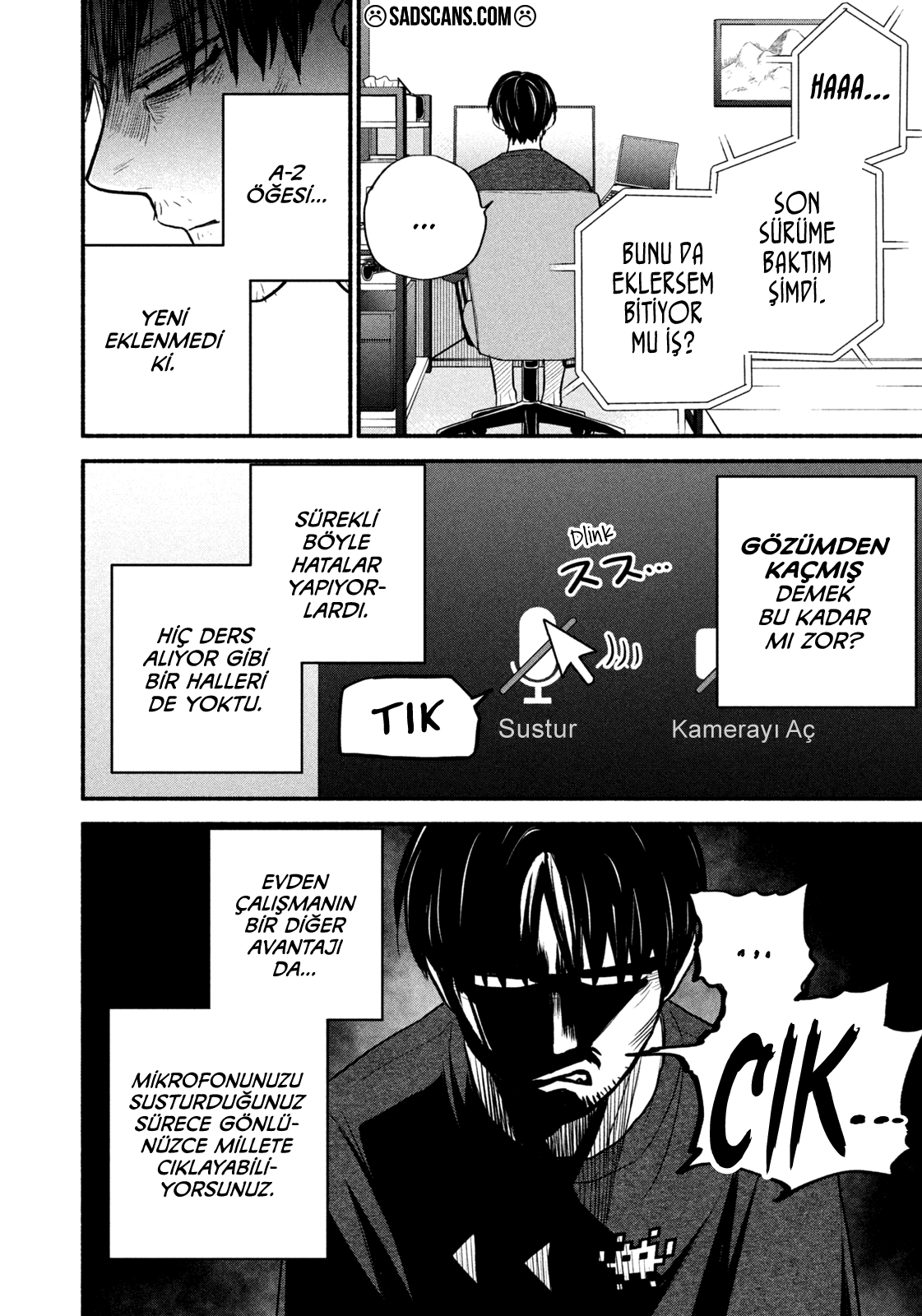 Telework Yotabanashi Bölüm 6 - Sayfa 3 manga oku