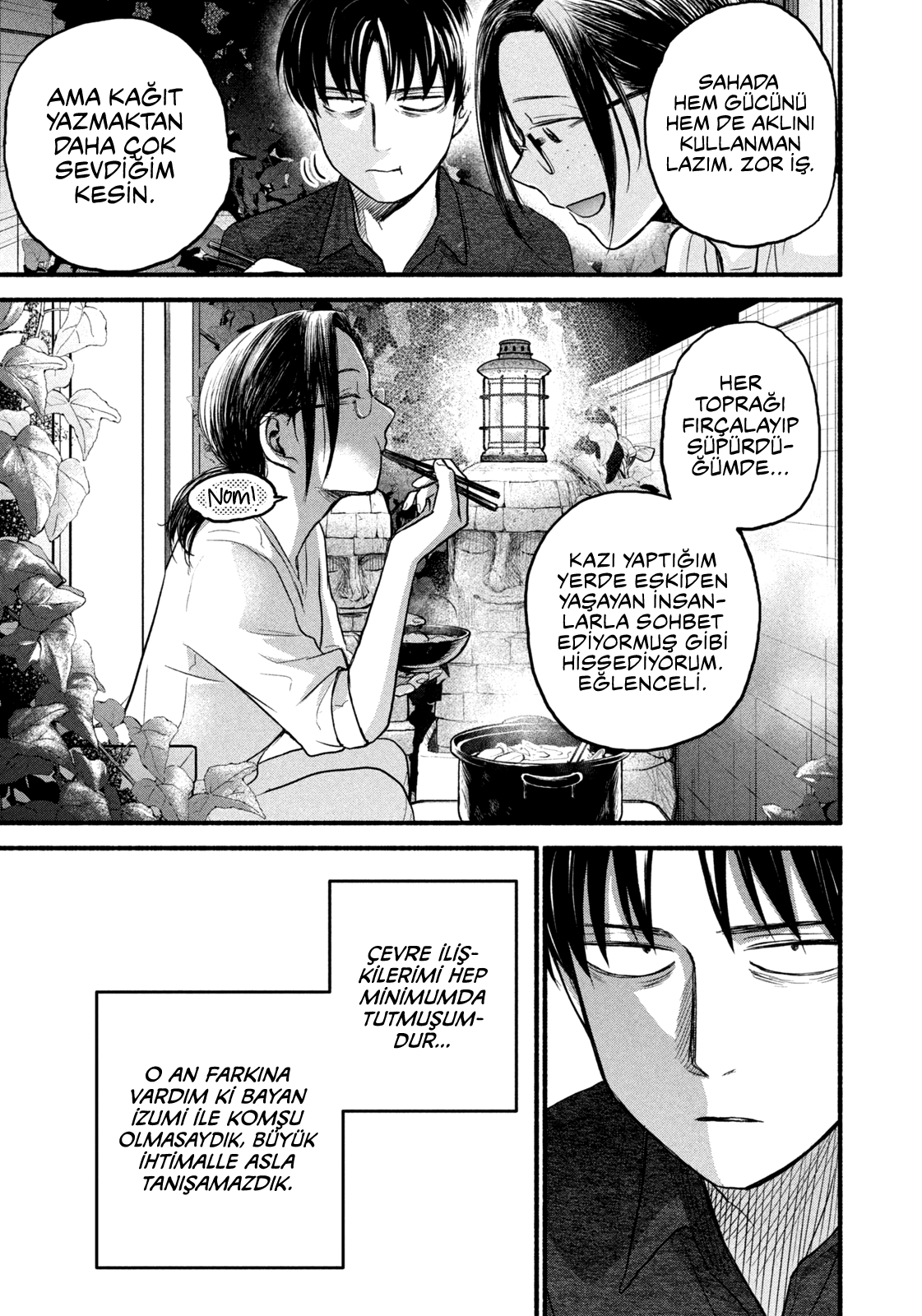 Telework Yotabanashi Bölüm 8 - Sayfa 4 manga oku