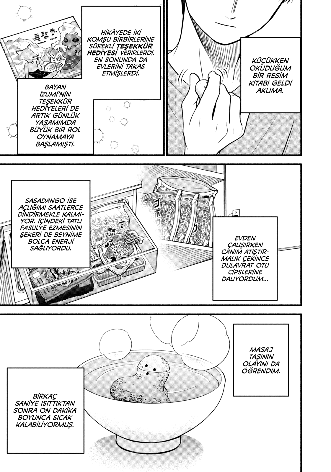 Telework Yotabanashi Bölüm 9 - Sayfa 4 manga oku