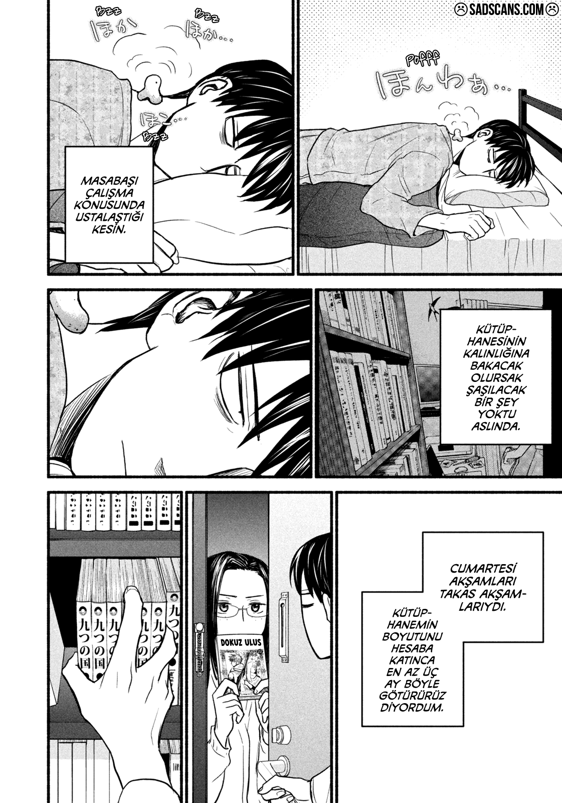 Telework Yotabanashi Bölüm 9 - Sayfa 5 manga oku