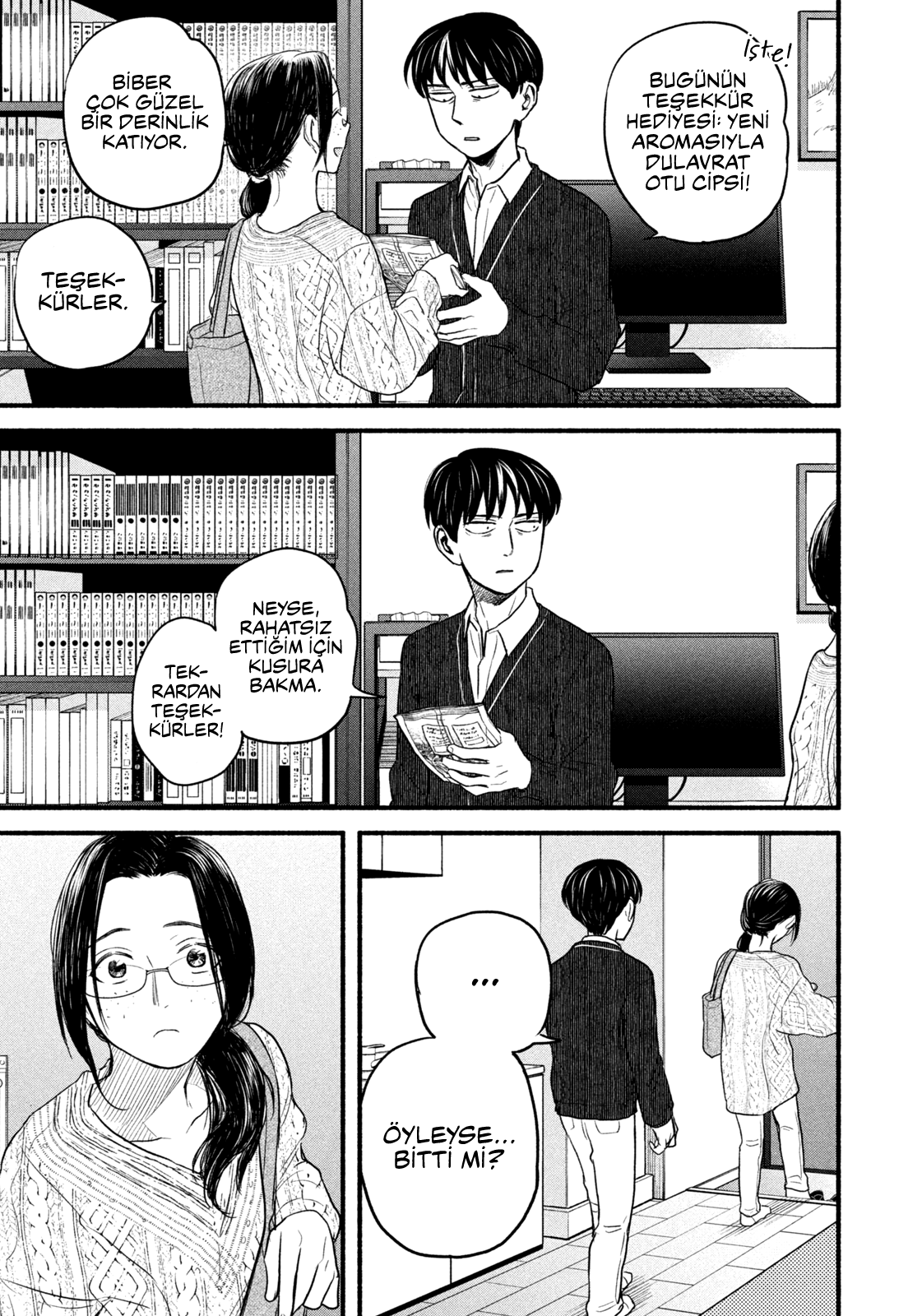 Telework Yotabanashi Bölüm 9 - Sayfa 8 manga oku