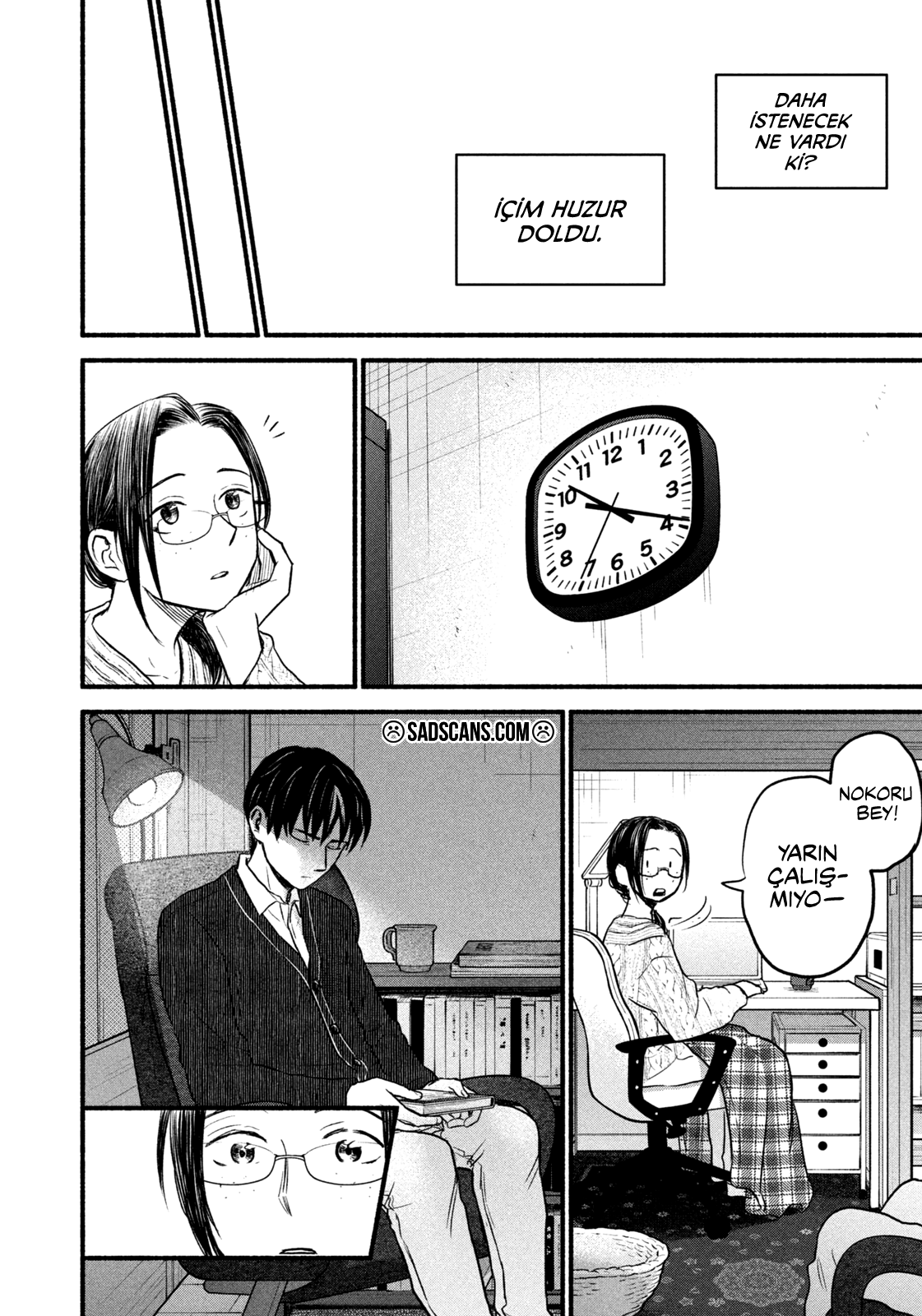 Telework Yotabanashi Bölüm 10 - Sayfa 7 manga oku