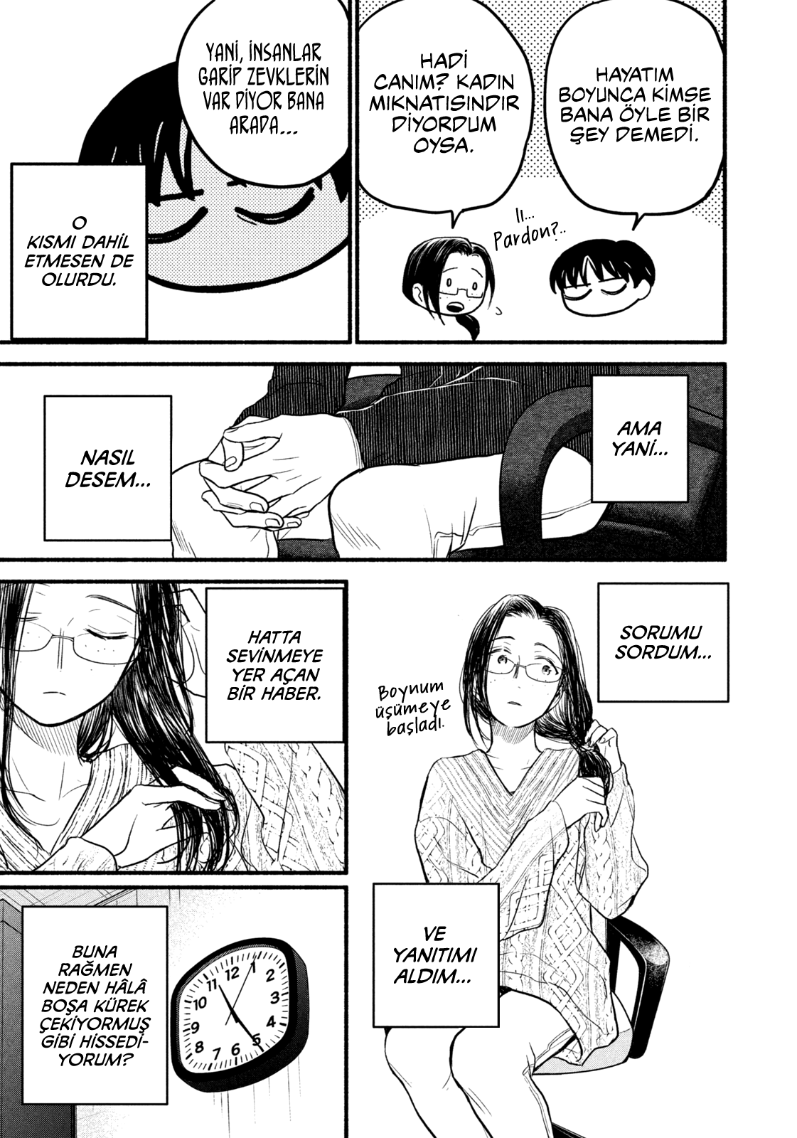 Telework Yotabanashi Bölüm 11 - Sayfa 6 manga oku