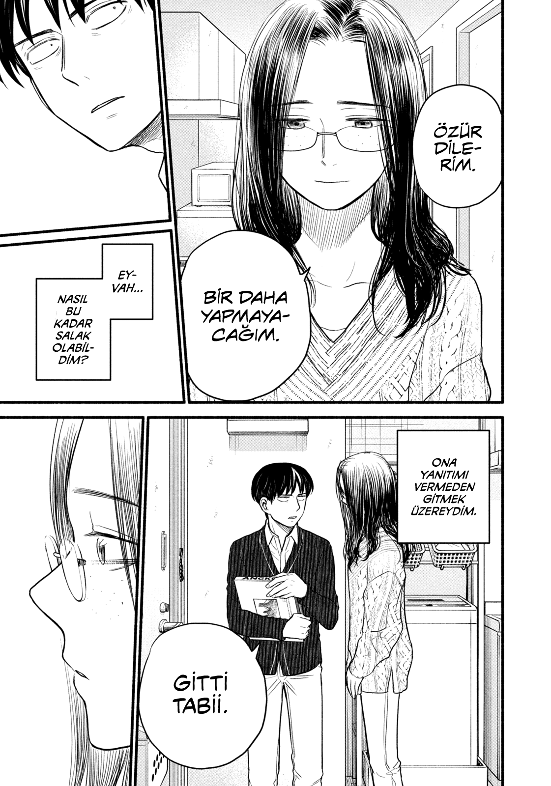Telework Yotabanashi Bölüm 11 - Sayfa 8 manga oku
