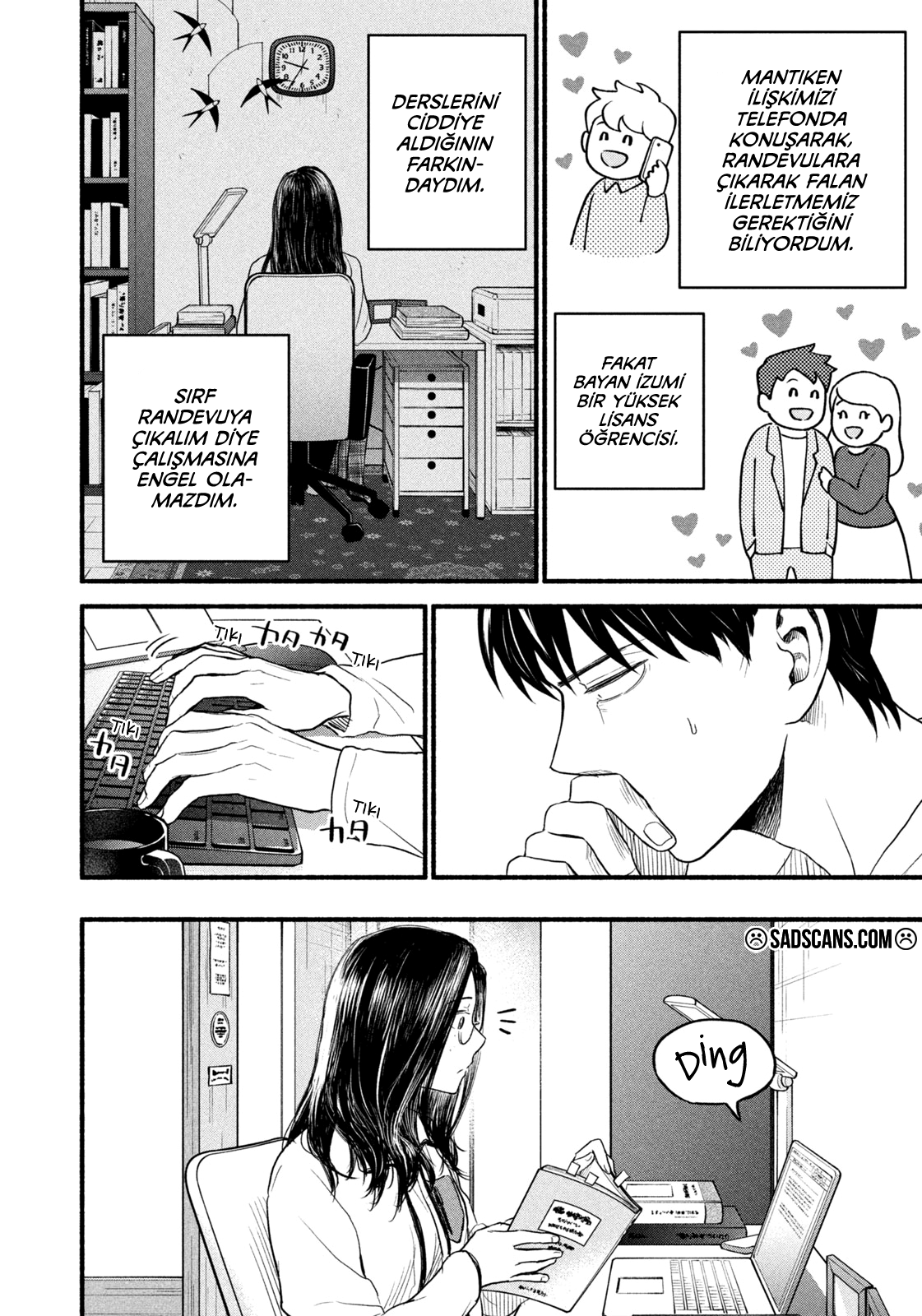 Telework Yotabanashi Bölüm 12 - Sayfa 3 manga oku