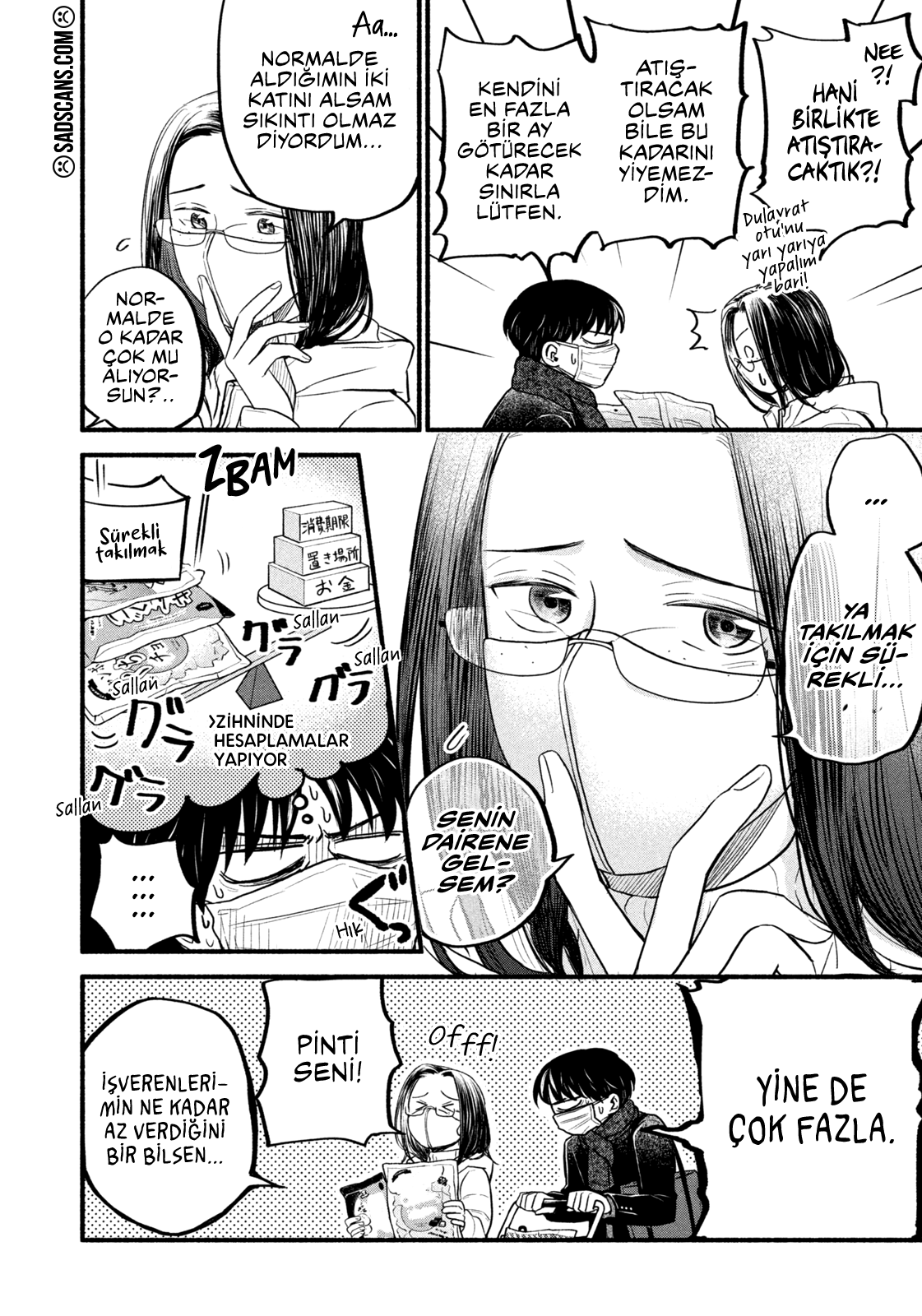 Telework Yotabanashi Bölüm 13 - Sayfa 9 manga oku