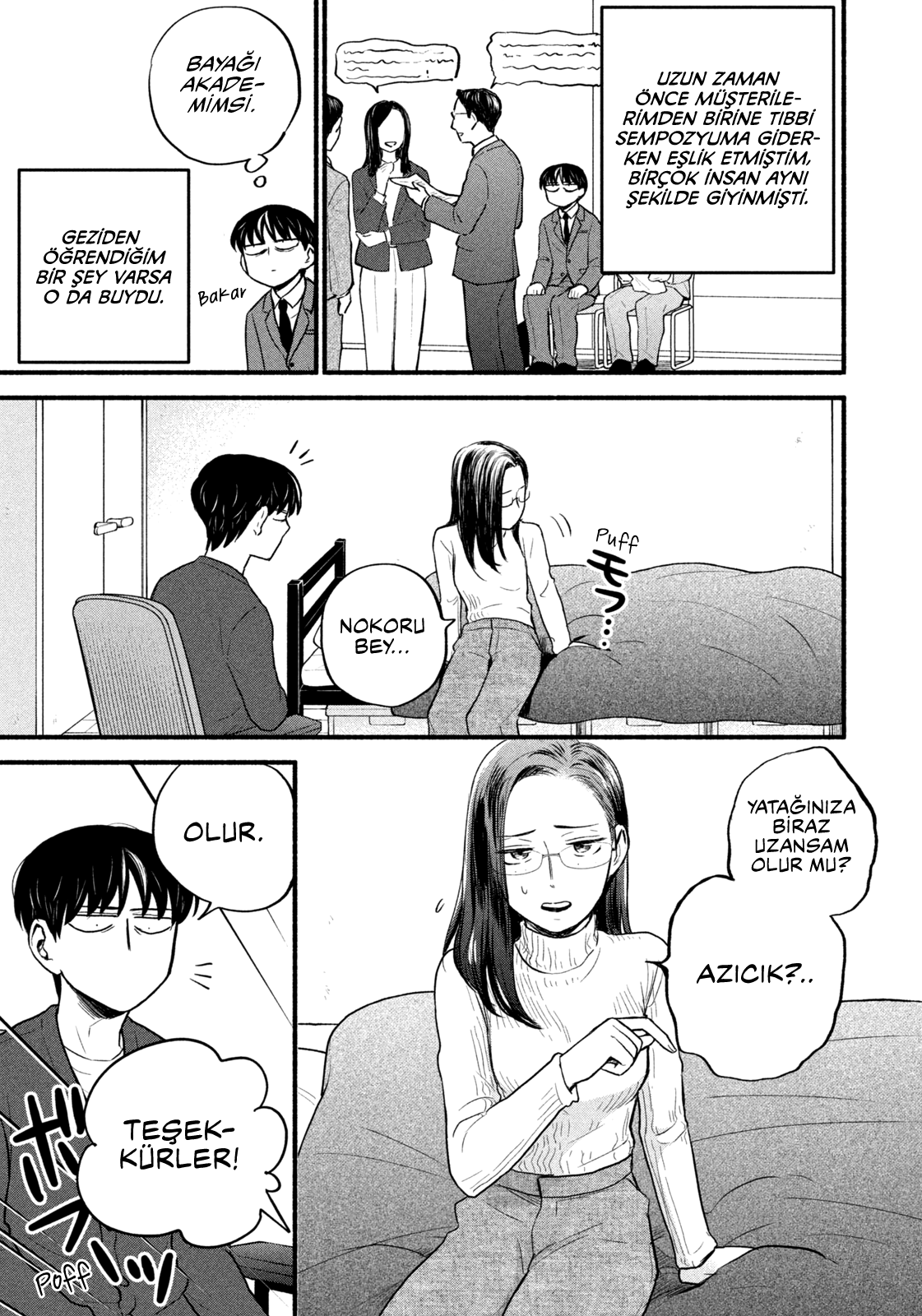 Telework Yotabanashi Bölüm 14 - Sayfa 4 manga oku