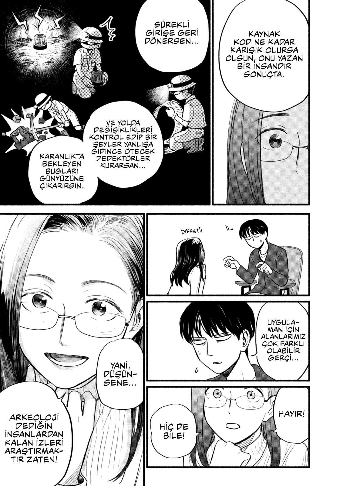 Telework Yotabanashi Bölüm 14 - Sayfa 8 manga oku