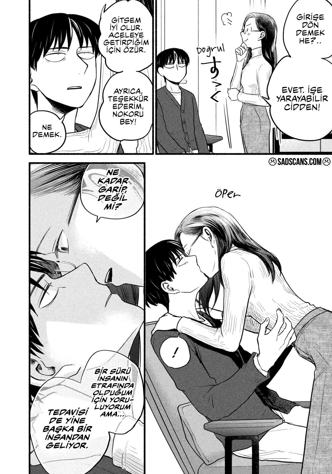 Telework Yotabanashi Bölüm 14 - Sayfa 9 manga oku