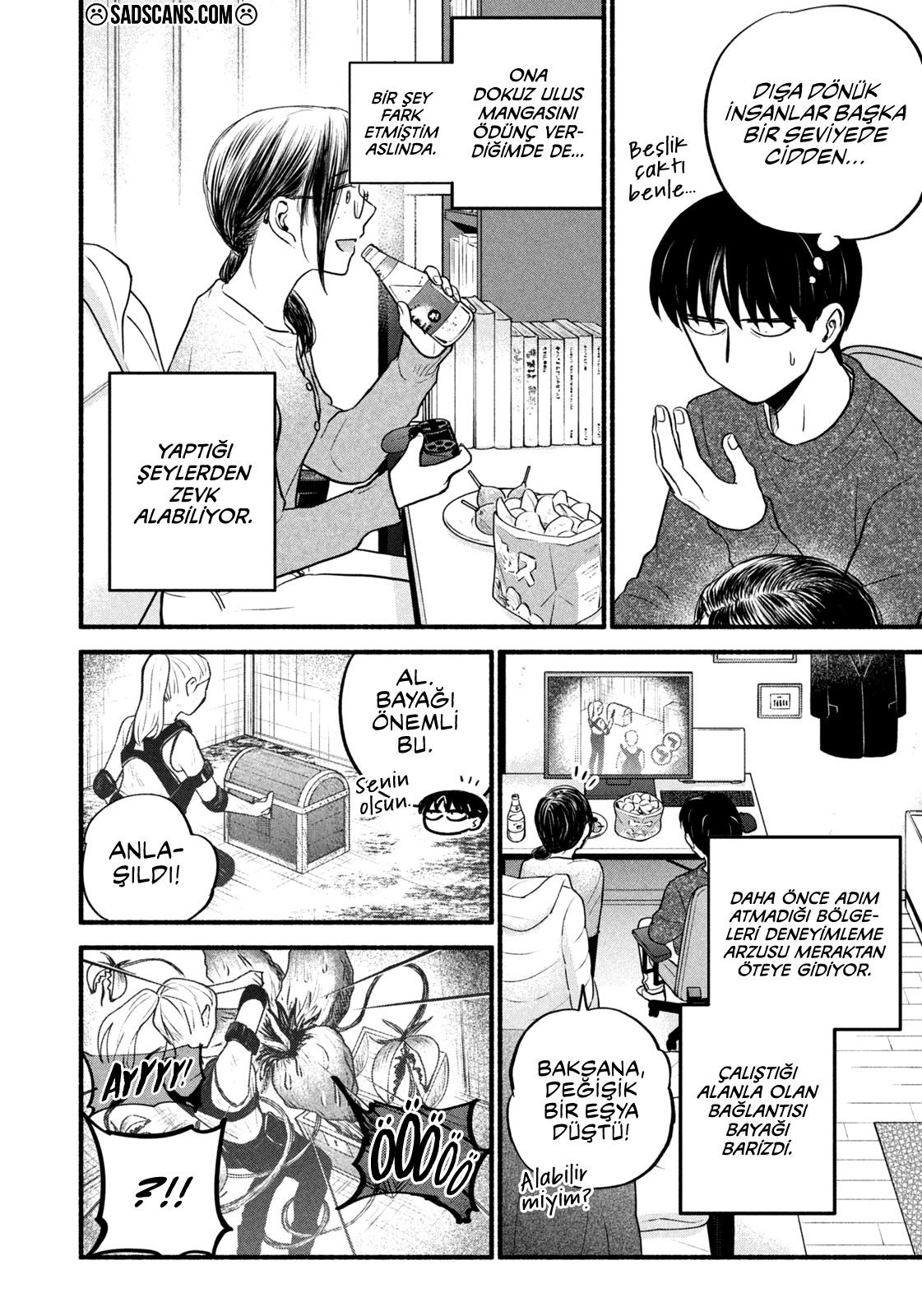 Telework Yotabanashi Bölüm 16 - Sayfa 3 manga oku